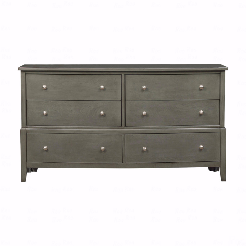 Meubles transitionnels à roulement à billes de style transitionnel à finition grise 1Pc, Gris