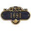 Rochelle 1-Line Wall Address Plaque-1423249653-1423249657