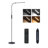 Amlcar 72'' LED Swing Arm Floor Lamp with Outlet