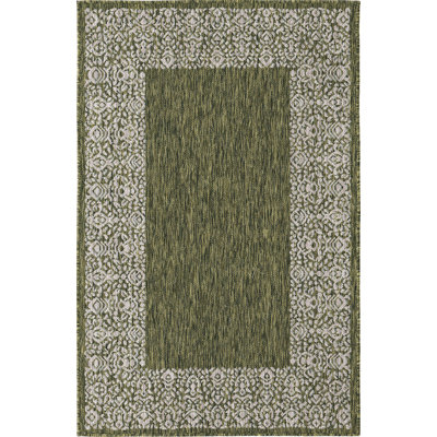 Tapis extérieur d'extérieur couleur forêt
