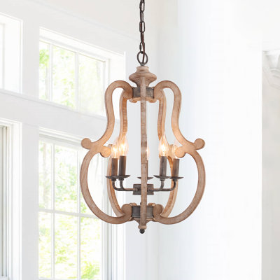 Townson Wood Dimmable Empire Chandelier