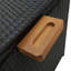 WFX Utility 120cm W 50L Water Resistant Wicker Deck Box with Wheels-943681603