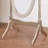 Traditional Queen Anna Style Wood Floor Cheval Mirror-1668986150
