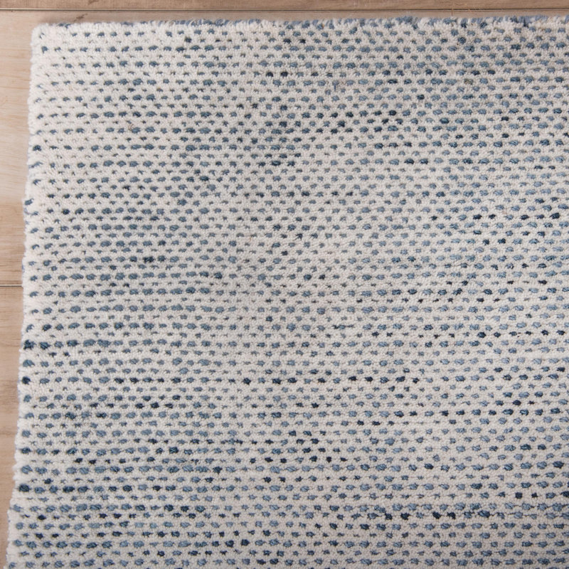 Tapis en laine tissé à la main, Rectangle 7 pi 9 po x 9 pi 9 po