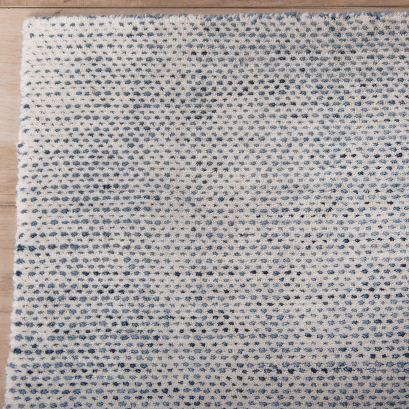 Tapis en laine tissé à la main, Rectangle 5 pi x 7 pi 9 po