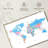 Pastel Countries World Map-1901367416