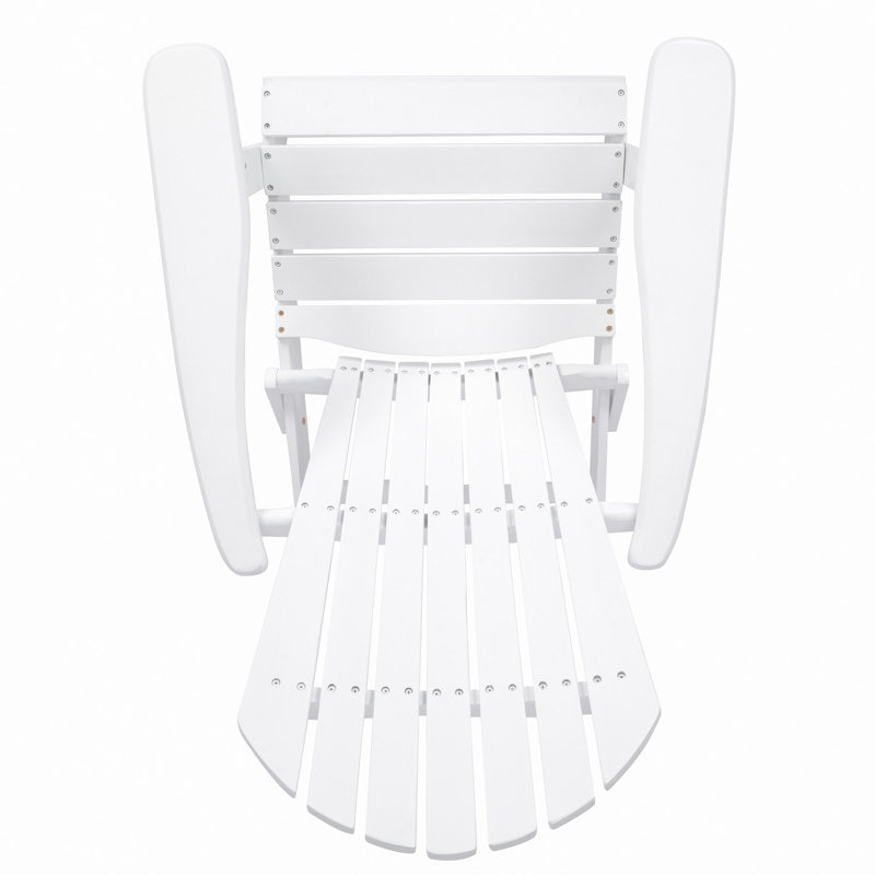 Chaise Adirondack, Blanc