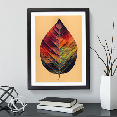 Leaf Painted - Single Picture Frame Painting