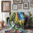 Whimsical Wavelength Pattern Throw Blanket-98855264