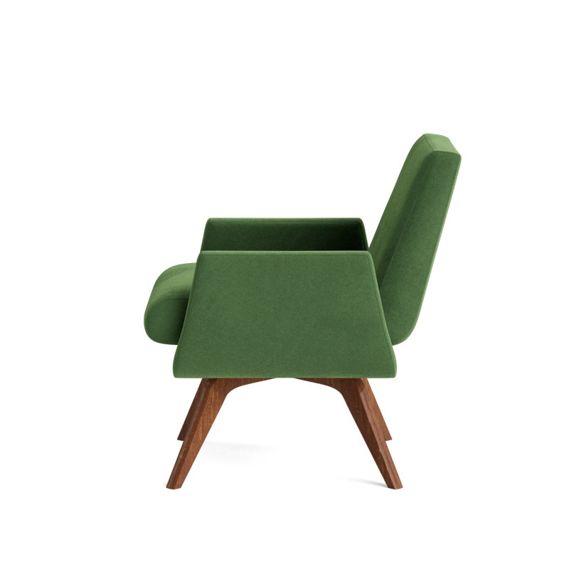Loyd Accent Chair, Performance Velvet - Ivy