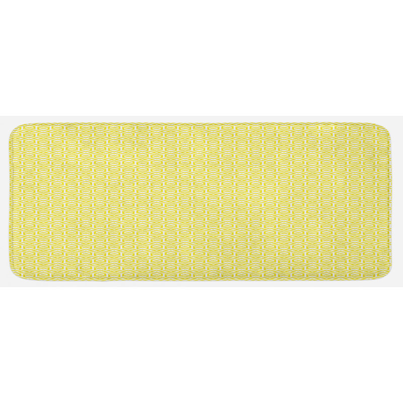 Rustic Synthetic Kitchen Mat