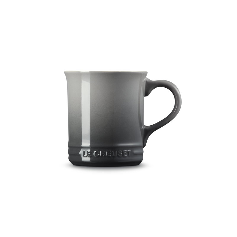 Le Creuset Stoneware Mug, 14Oz., Sea Salt, Gray