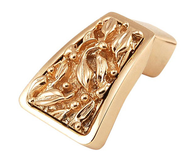San Michele Finger Pull, Polished Gold