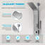 Aura 39.37'' Shower Panel with Fixed Shower Head-60317423