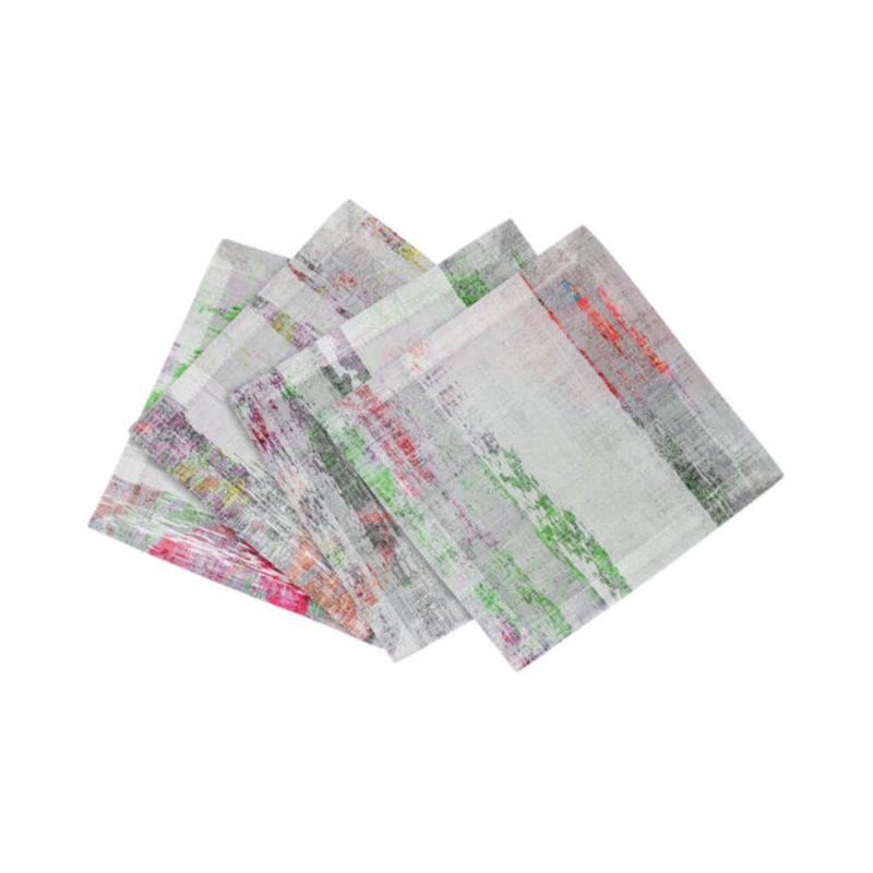Cotton Blend Square Napkins, Holiday