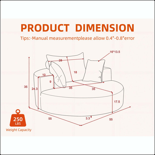 Dimensions du produit