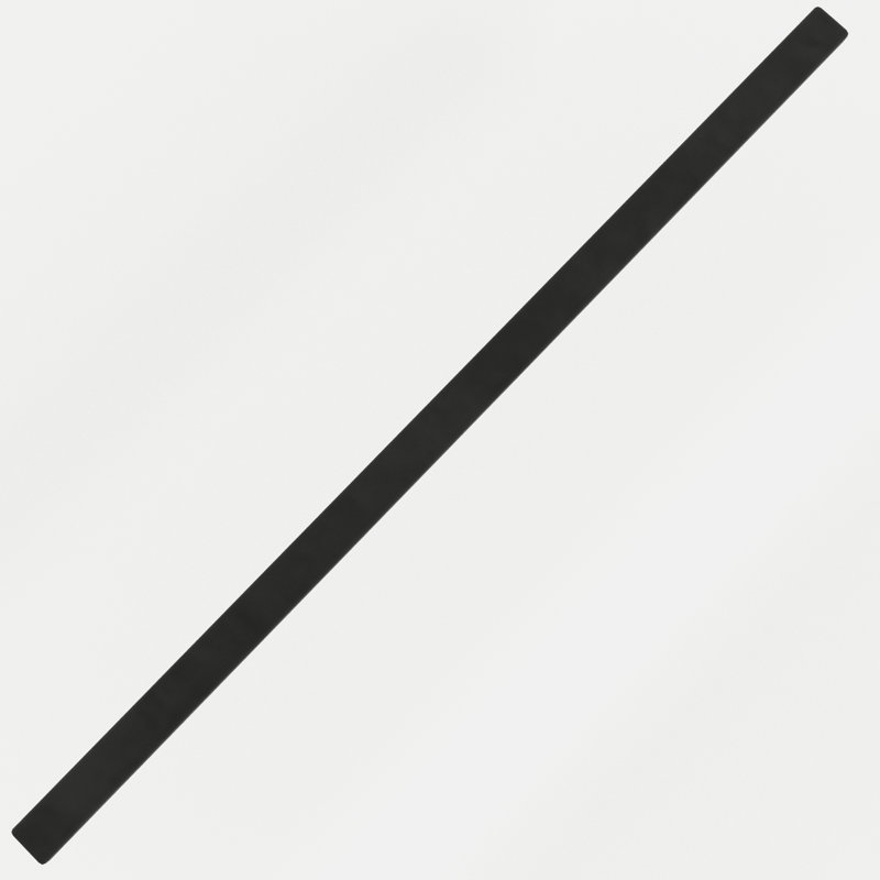 Panneau de revêtement de la tête de lit, Black, King