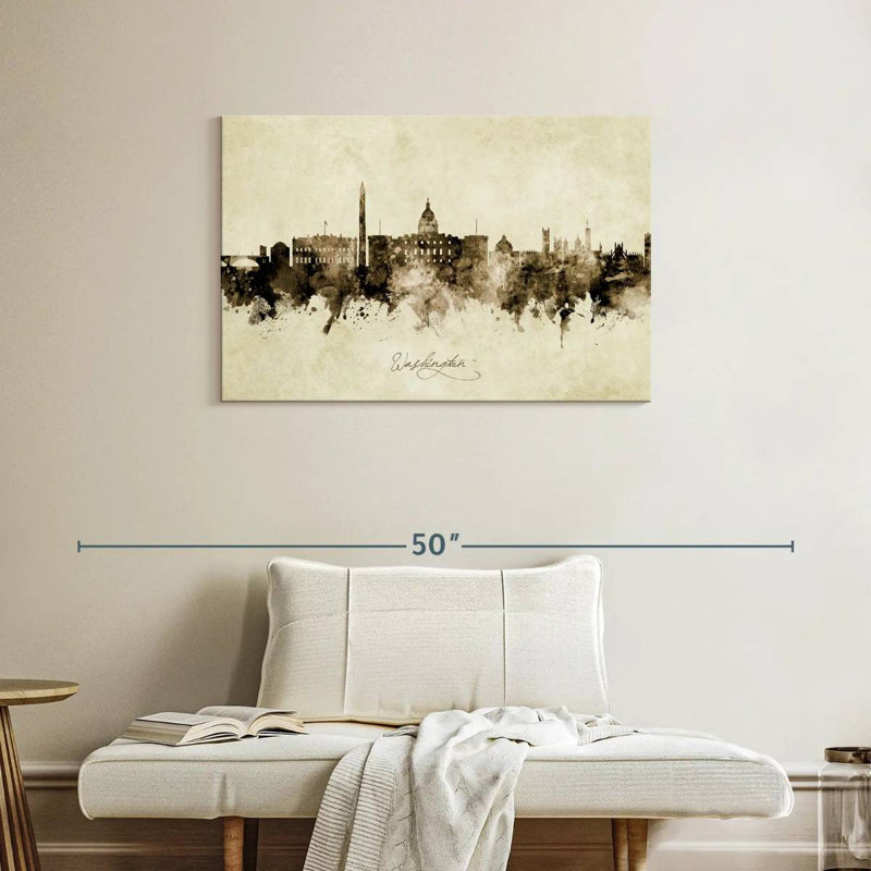 Sireci Washington DC Skyline II, 24" H x 36" W