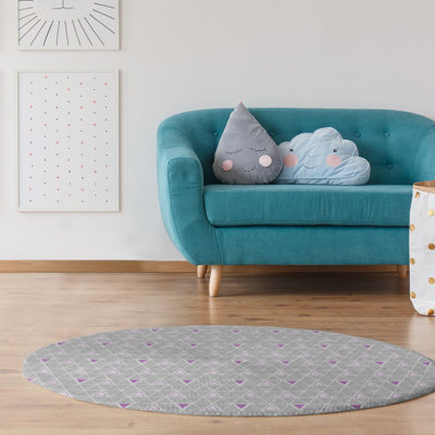 Chenille Geometric Indoor Rug