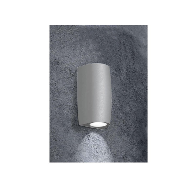 Dungall Outdoor Flush Mount, Grey