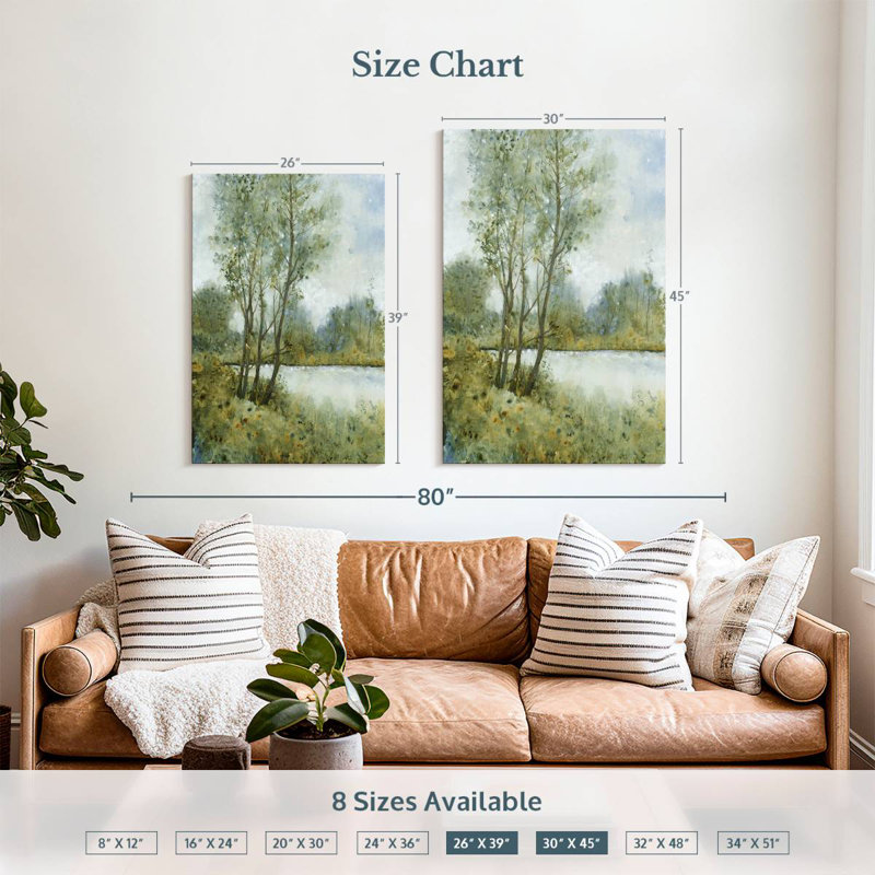 Alvord Early Spring II, 39" H x 26" W