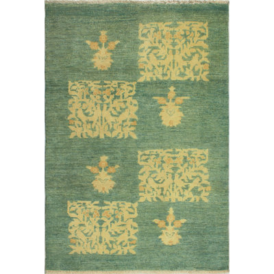 Fine Chobi Ayeisha Green Rug