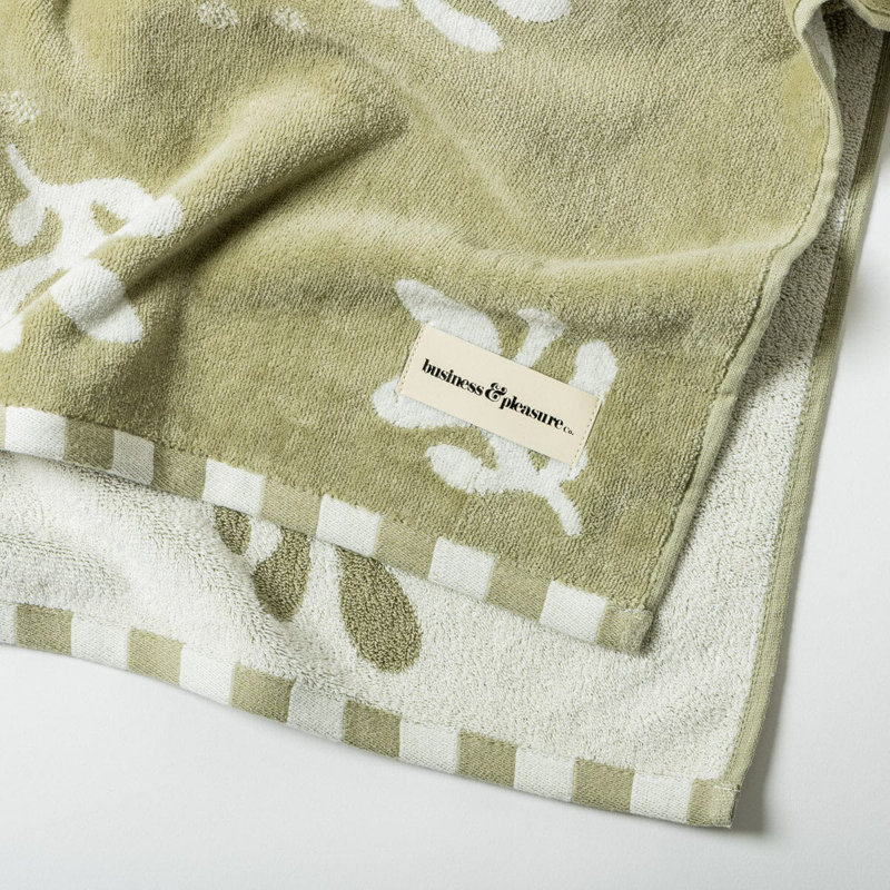 Beach Towel, Green