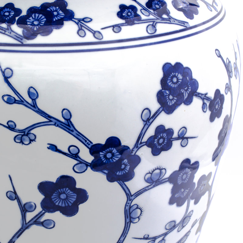 Tabouret Herschel Blue Garden
