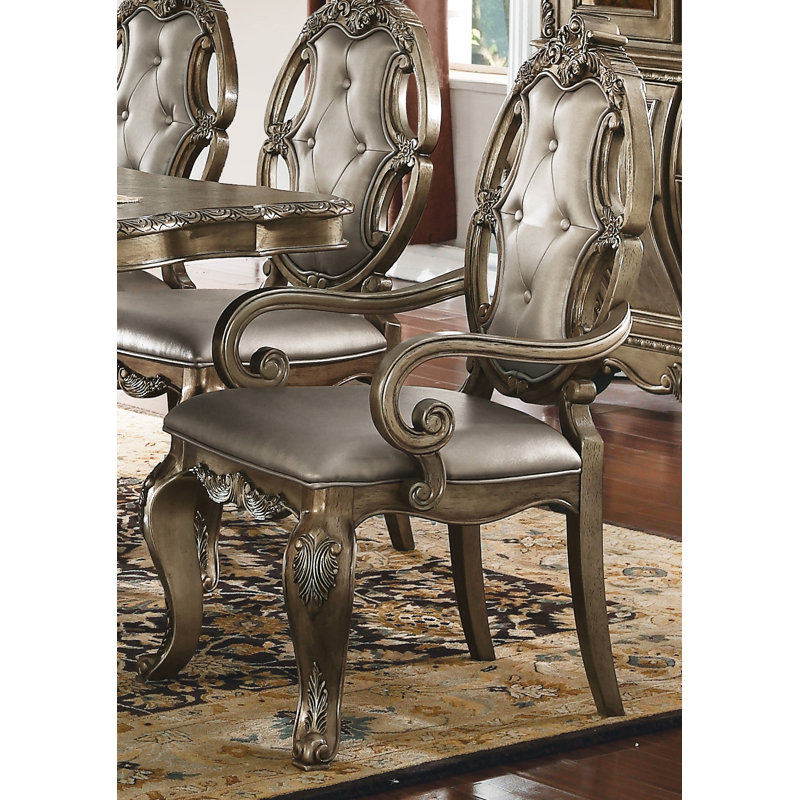 Alanni 10 - Person Extendable Double Pedestal Dining Set