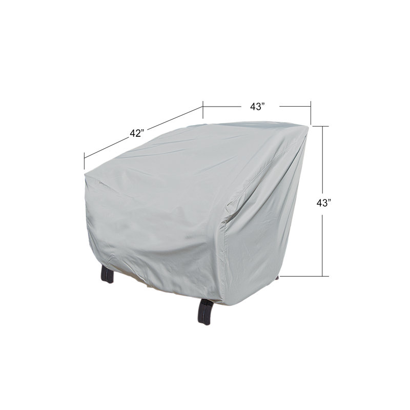 Evie Outdoor Patio Chaise Lounge Cover