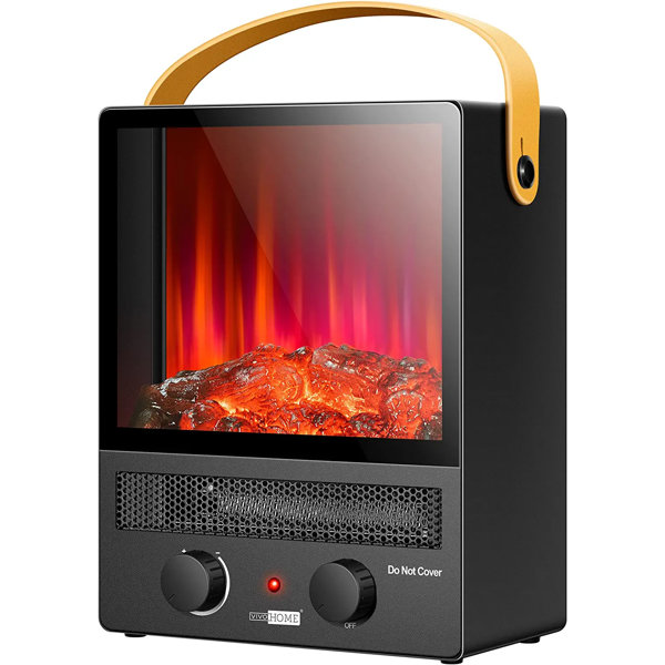 Red 500W Mini Portable Electric Stove, Coffee Warmer, Household