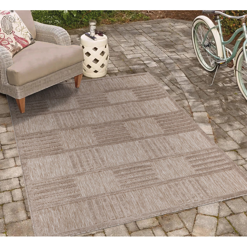 Koorosh Plaid Area Rug, Rectangle 120 x 170cm