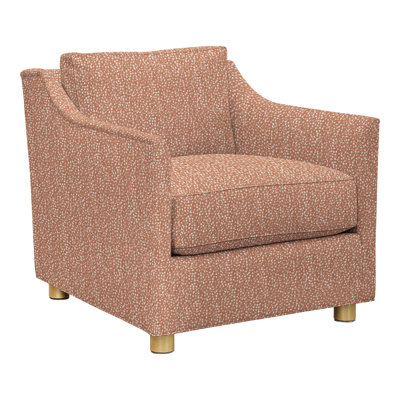 Newlin Linen Sunbrella® Cotton Armchair
