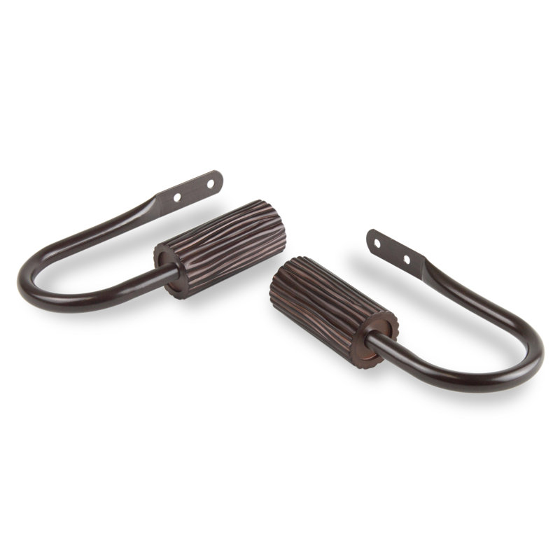 Retenue de rideaux Alfreda, Cacao