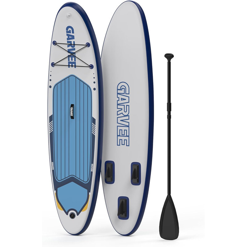 Stand Up Paddle Board, 320cm Inflatable SUP with Full Accessories, Non-Slip EVA Deck, Stable Wide Design for Adults & Beginners, Mint Green
