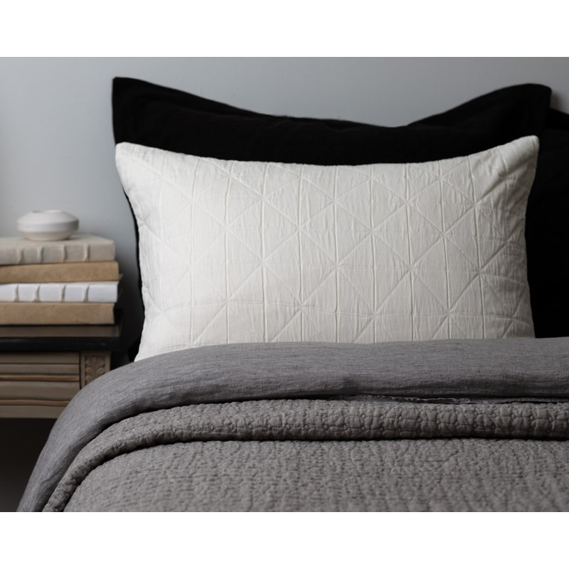 Marshawn Bedding, Standard, Ivory