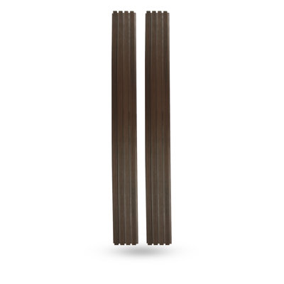 Panneau de revêtement extérieur européen 94,5 po x 8,5 po, panneaux de composite, résistant aux intempéries et aux rayons UV
