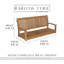 Monaco Swing Bench