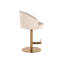 Zabi Swivel Adjustable Height Bar Stool-1592799083