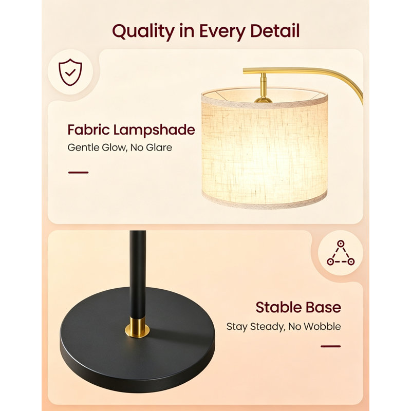 175 H cm Arched Floor Lamp