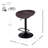 Antenore Swivel Upholstered Faux Leather Adjustable Height Counter Stool-650185186