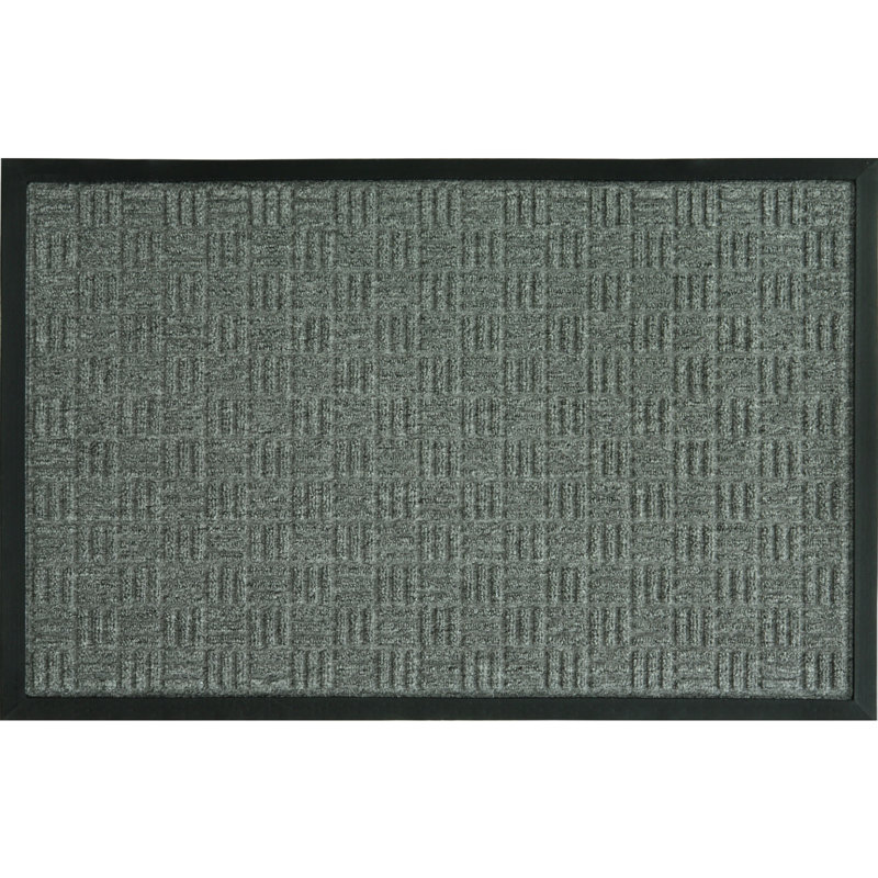 Doortex Ribmat Entrance Mat, 24" W X 36" L, Gray