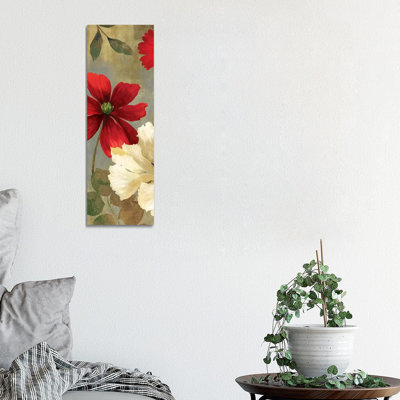 Springerle Florals II by Asia Jensen - Wrapped Canvas Panoramic Painting