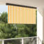 Vidaxl Outdoor Roller Blind Striped Fabric-117470662-117470666