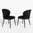 Modern Kitchen Dining Set, 46'' Round Dining Table With 32.7"H Dining Chair-113244560