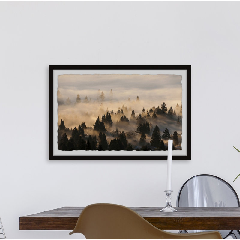 Find Me In The Forest - Single Picture Frame Print, 61cm H x 91cm W x 3.81cm D