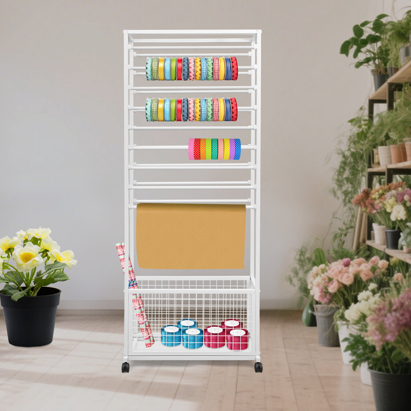 Support autoportant pour porte-ruban, Blanc