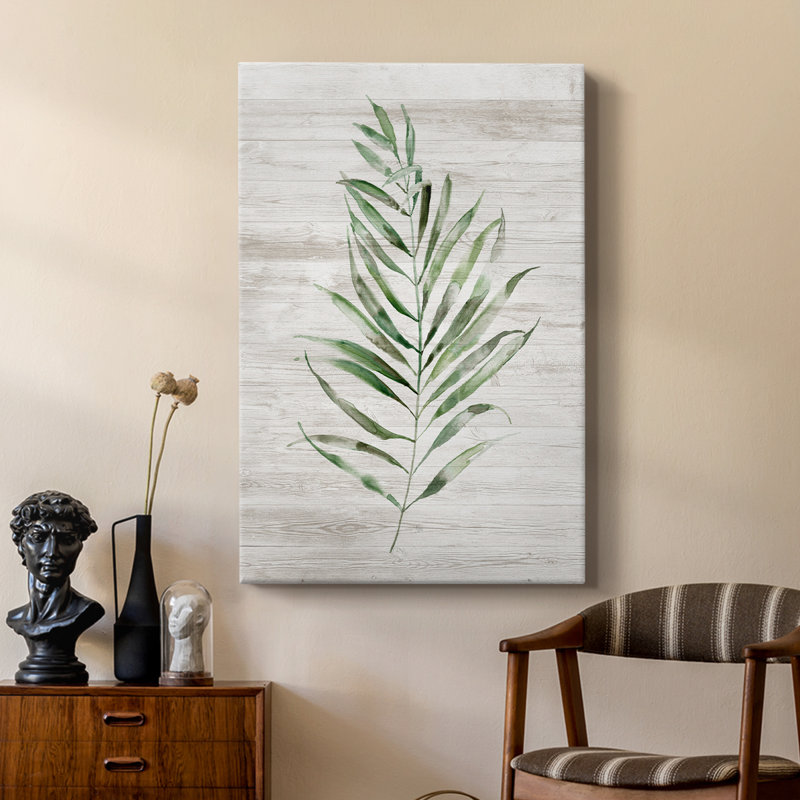 Tropique Frond II - galerie sur mesure Cavas, H 12 po x l 8 po