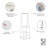 Brabantia Linn Garment Clothes Rack, Small-49564712