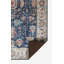 Tapis bleu marine en polyester antidérapant Humberwood-846507523